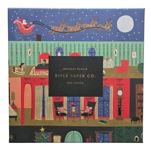 Night Before Christmas HOLIDAY 500 Piece Jigsaw Puzzle